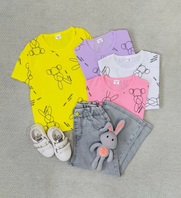 ست تیشرت شلوار خرگوش کد 34