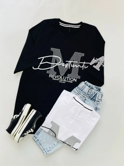 تیشرت پسرانه طرح m کد 47