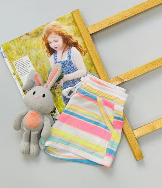 شورتک راه راه رنگی کد 46