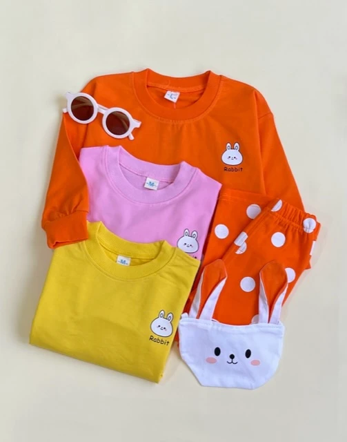 ست دخترانه rabbit کد 52