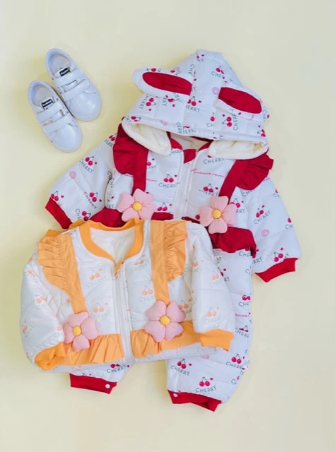 سرهمی کاپشن آلبالو  کد 173